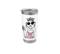 Wicked Glinda Elphaba Split Portrait Fashion Bicchiere termico in acciaio inox doppia parete