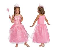 Wicked Glinda Pink Dress Deluxe (Eu) (5-6) NUOVO