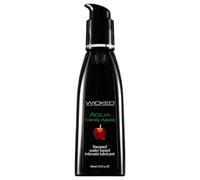 Lubrificante al Gusto di Mela Caramellata Wicked - Base Acquosa (60ml)