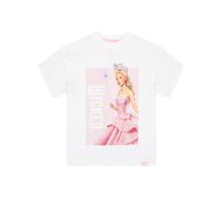Wicked Maglietta Maglietta Bambina Glinda | T-Shirt Bamino Cotone | Bianco 10-11 Anni