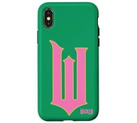 Wicked Movie W Logo Pink Goes Good With Green Custodia per iPhone X/XS