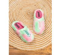 Wicked Multicolore Logo Pantofole Mule Donne