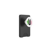 Wicked Pink & Green Front & Back PopSockets PopWallet per MagSafe