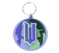 Wicked PVC Girevole Portachiavi, Compleanno, Natale Regalo Ufficiale Merchandise