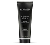 Wicked Sensual Care Crema da massaggio sensuale spogliata e nuda senza profumo Transparent 120 ml