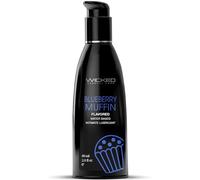 Wicked Sensual Care Lubrificante per muffin ai mirtilli Aqua Transparent 60 ml