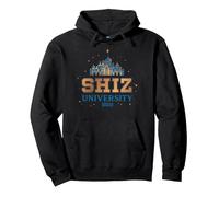 Wicked Shiz University Felpa con Cappuccio, Unisex per Adulti, Nero, L