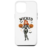 Wicked Skeleton zucca pipistrelli di Halloween Custodia per iPhone 12 Pro Max