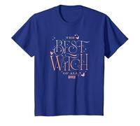 Wicked The Best Witch of all Maglietta, Bambini, Blu Reale, 4 Anni
