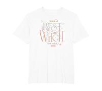 Wicked The Best Witch of all Maglietta, Uomo Taglie Grandi, Bianco, 5X Tall