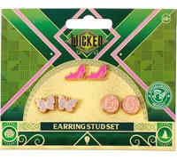 Wicked: The Carat Shop - Glinda Butterfly, G And Shoe Stud (Earrings / Orecchini