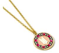 Wicked - `W` Logo With Crystal Border Necklace ACC NUOVO