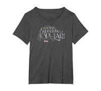 Wicked You’re Gonna Be Popular Maglietta, Donna Plus-Size, Grigio Scuro, 4X