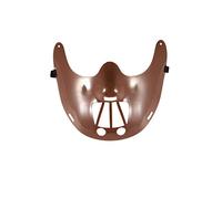 WickedFun® Maschera da uomo di Hannibal Lecter, per Halloween, feste horror, cosplay, travestimento