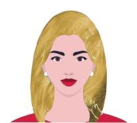 WickedFun® Parrucche lunghe a caschetto da donna, per tutti i giorni, per feste in maschera, cosplay, costume da donna (biondo)