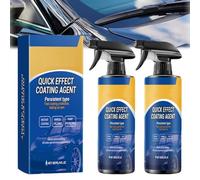 Wickeffect Coating Agent, Quick Effect Coating Agent for Car, Advanced Car Quick-Acting Coatings Agents Spray, for Cars Care, Renovation (2pcs)