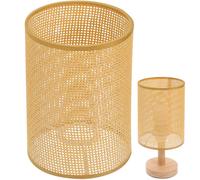 Wicker Shade Paralume Rattan Per Lampada Tavolo Paralumi Lampade