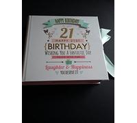 Widdop Album fotografico per 21° compleanno, per 80 foto, 4 x 6 colori pastello FL30021