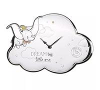 Widdop and Co Orologio da parete Disney Dumbo Argento - Made in Italy