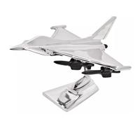 Widdop & Co. Typhoon Jet in alluminio pressofuso modello aereo - modello Military Heritage 22,9 cm su base indipendente - Harvey Makin
