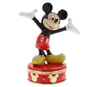 Widdop Mickey Mouse Licenced Collectible Disney Classic Trinket Box by Disney