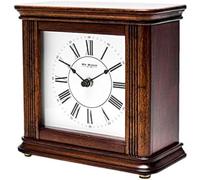 Widdop Orologio da caminetto quadrato Westminster con design a colonna, stile antico, W2904