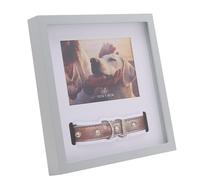 Widdop Thoughts Of You, cornice commemorativa per collare per cani - 12,7 x 17,8 cm - Materiale in legno - Cornice regalo per cani