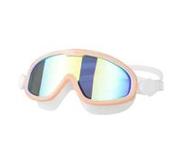 Wide-angle and Clear Vision: These large frame swimming goggles allow y