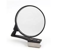 Wide Angle Convex Blind Spot Front Left Rear View Mirror Black for Car