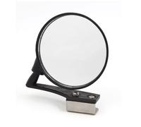 Wide Angle Convex Blind Spot Front Left Rear View Mirror Black for Car