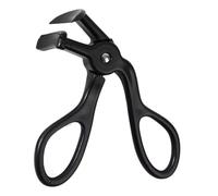 Wide Angle Eyelash Curler, Rimless False Eyelash Curlers, Women's Eyelash Curler Local Curl Long Lasting Styling Makeup Tool (Color : Black)