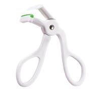 Wide Angle Eyelash Curler, Rimless False Eyelash Curlers, Women's Eyelash Curler Local Curl Long Lasting Styling Makeup Tool (Color : White)