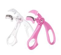 Wide Angle Eyelash Curler with Comb, Lash Curler with Refill Pads | Wide angle eyelash curler with built-in comb helps shape lashes evenly. Includes refill pads for daily eye makeup routines.