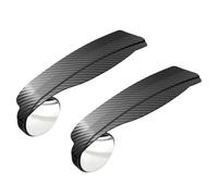 Wide Angle Mirror Car - Rain Eyebrow Accessory | NonSlip Round Blind Spot Mirror For Outdoors Commuting Camping Driving Trailer Offroad Daily