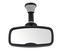 Wide Angle Mirror, Rear Facing Seat Mirror, 4.96x2.36 Inches Glass with Clip Build, Shockproof Car Monitor, Shatterproof Viewer with Compact Style, Travel Accessory for Kids & Parents