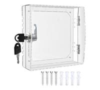 Wide Application: Our versatile thermostat lock box is designed to fit various models, making it ideal for different settings. Widely used in homes, businesss, and restaurants, it provides easy