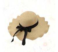 Wide Brim Straw Hat Summer Beach for Vacation Cappello Larga