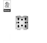 WIDE CONTENITORE IP55 USB FINDER 4BOX USB P503 SIDE BTICINO VIMAR PLANA NOW ...