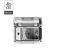 WIDE CONTENITORE IP55 USB FINDER 4BOX USB P503 SIDE BTICINO VIMAR PLANA NOW ...