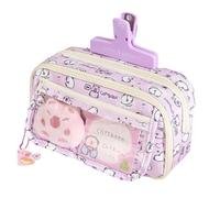 Wide Opening Pen Pouch | Pencil Case for School | Capybara Zipper Pouch | Capybara Pen Case | School Pouch | Zippered Closure and Transparent Material for Keeping Them Safe and Organized at All Times