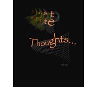 WIDE RULE Minimalist Personal Journal Spacetime Black: A place for anyone to write their daily thoughts in a stylish diary. A perfect place for dreams, gratitude, mental health, and a growth mindset.