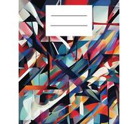 Wide Ruled Composition Book Digital Aesthetic, Diary, Writing Journal Notebook with Lined Paper, Home School Supplies: For K-12, Elementary, Middle, ... • One Subject • 110 Pages (7.5 x 9.25 inches)