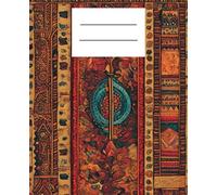 Wide Ruled Composition Book Vintage Aesthetic, Diary, Writing Journal Notebook with Lined Paper, Home School Supplies: For K-12, Elementary, Middle, ... • One Subject • 110 Pages (7.5 x 9.25 inches)