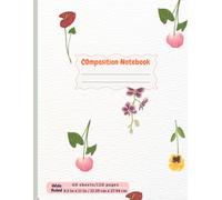 Wide Ruled Composition Notebook: The Power of a Good Book Notebook | Sturdy, Elegant, and Inspiring Cover with a Thoughtful Quote | A Perfect Gift for Students, Book Lovers, and Knowledge Seekers