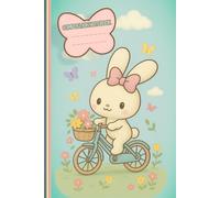 Wide-Ruled Notebook | Bloom Ride Bunny Edition | 6 x 9 in | 108 Pages: Lined Journal fWriting, Note-Taking, Planning, Studying & Creative Projects | ... Office, Gifting & Whimsical Moments