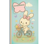 Wide-Ruled Notebook | Bloom Ride Bunny Edition | 6 x 9 in | 108 Pages: Lined Journal fWriting, Note-Taking, Planning, Studying & Creative Projects | ... Office, Gifting & Whimsical Moments