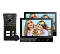 WIDEODOMOFONO EURA VDP-80C5 Bifamiliare, Nero