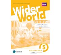 Wider world starter. Teacher's book. Per le Scuole superiori. Con e-book. Con espansione online. Con DVD-ROM
