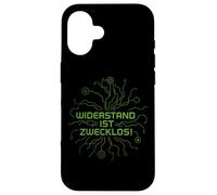 Widerstand ist zwecklos Custodia per iPhone 16