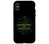Widerstand ist zwecklos Custodia per iPhone X/XS